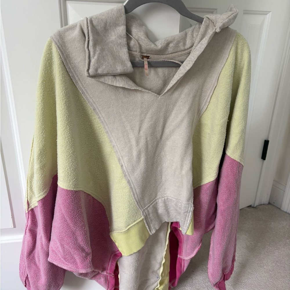 Free People Colorblock Women's Sweater